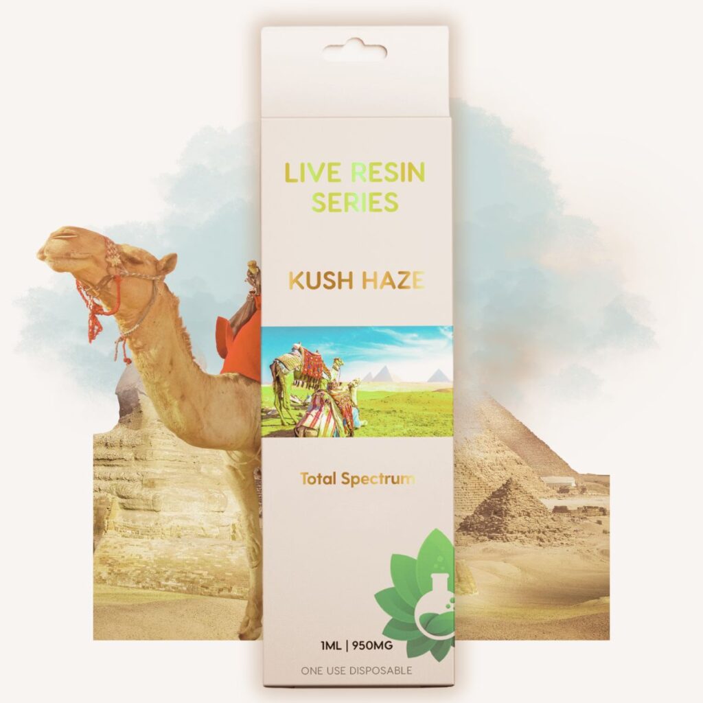 Kush CBD vapeador con sabor Haze